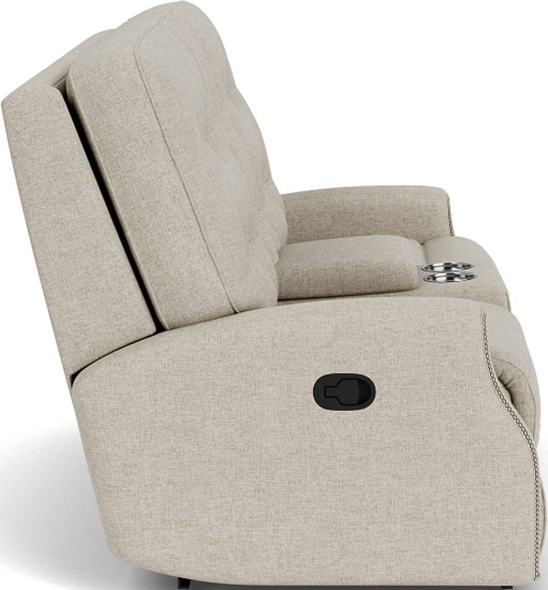 Devon - Reclining Loveseat, Nailhead Trim
