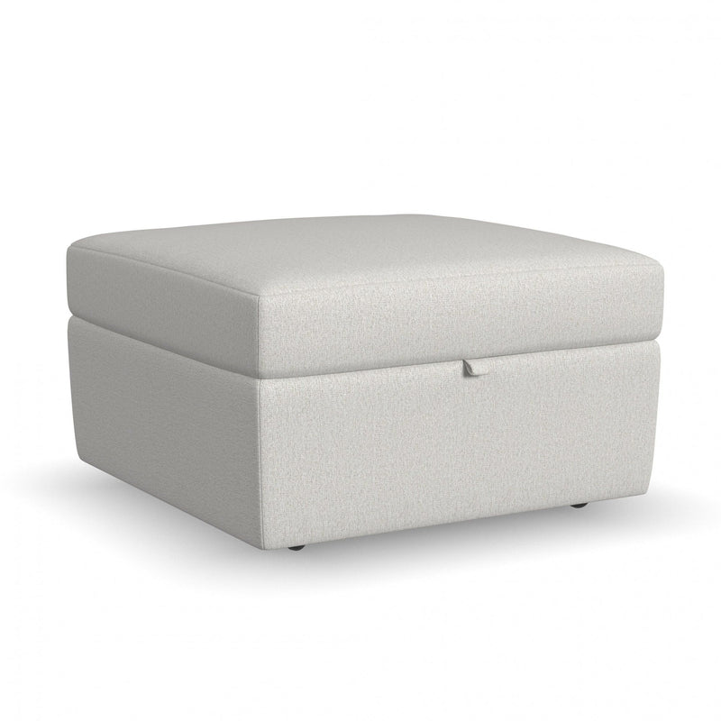 Flex - Square Storage Ottoman - Fabric
