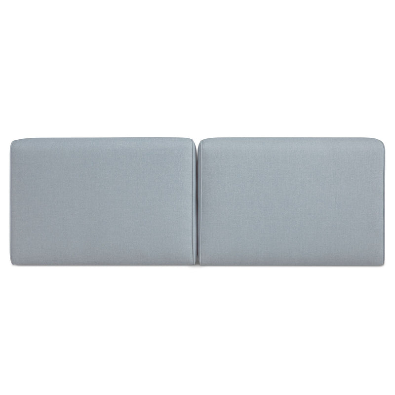 Sunseeker - 2 Piece Outdoor Sun Lounger - Light Blue