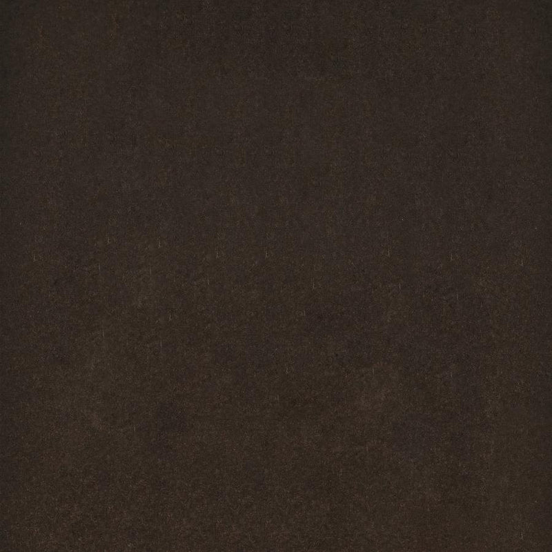 Edgar - Round Glass Top Accent Side Table - Cappuccino