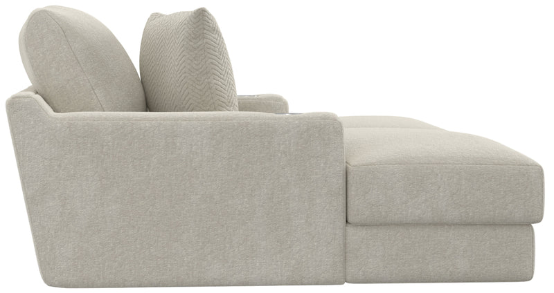 Cozy - 2 Piece Double Wide Chaise With USB Charging Ports