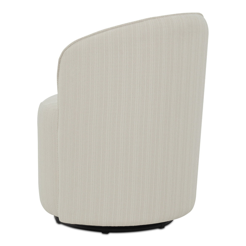 Sylvie - Swivel Chair - White