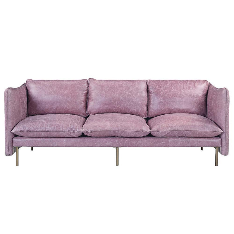 Metis - Sofa - Wisteria Top Grain Leather