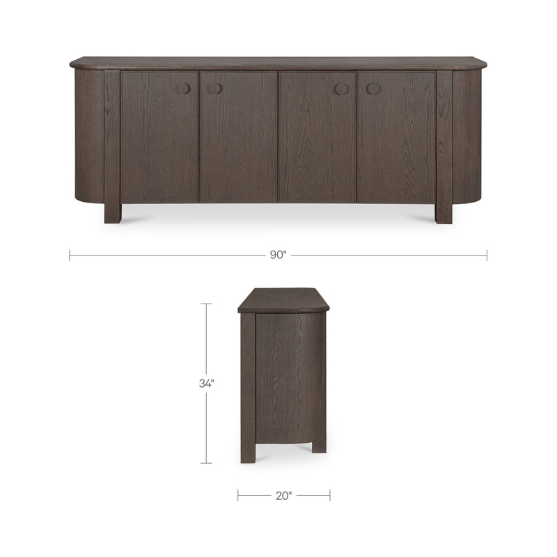 Loren - Sideboard - Dark Brown