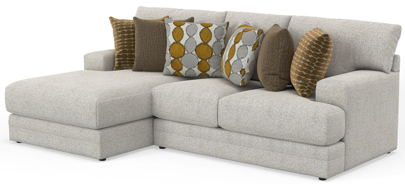 Tori - Sectional With Comfort Coil Seating And Accent Pillows Included