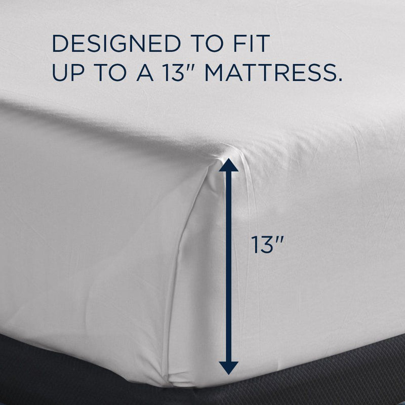 Linens - Tempur Luxe Egyptian Cotton Sheet Set - White