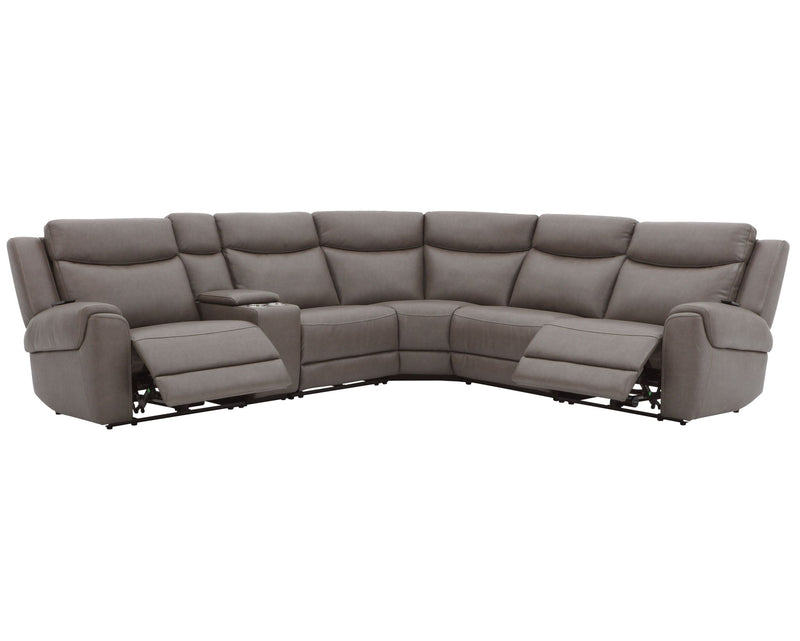 Momentum - Modular Power Reclining Sectional With Power Adjustable Headrests