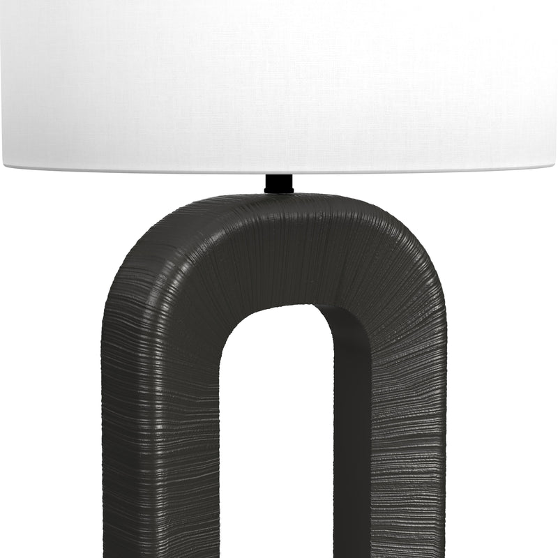 Leers - Table Lamp - Black / White