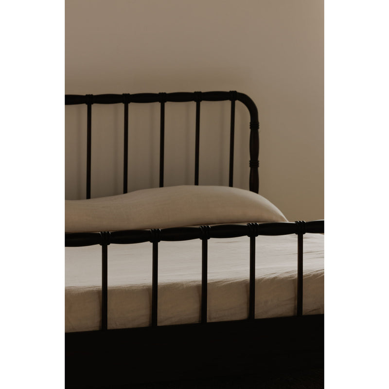 Vivian - King Bed - Dark Brown