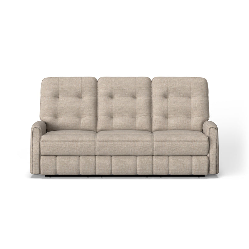 Devon - Reclining Sofa, Nailhead Trim