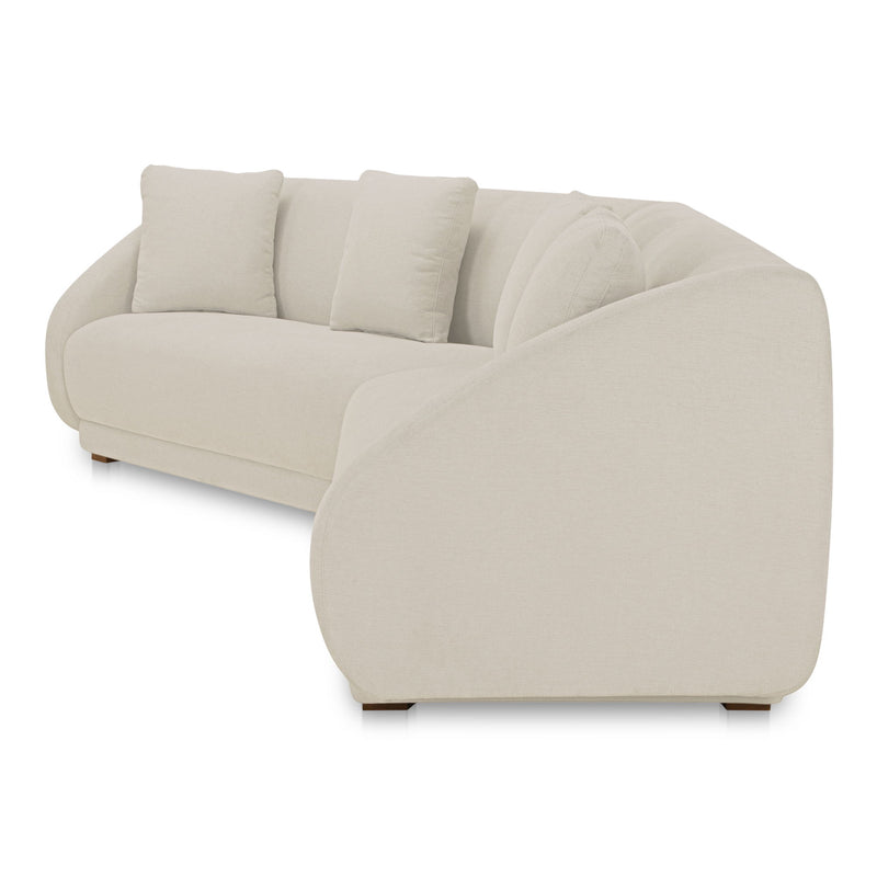 Fraser - 2 Piece Modular Sofa - White