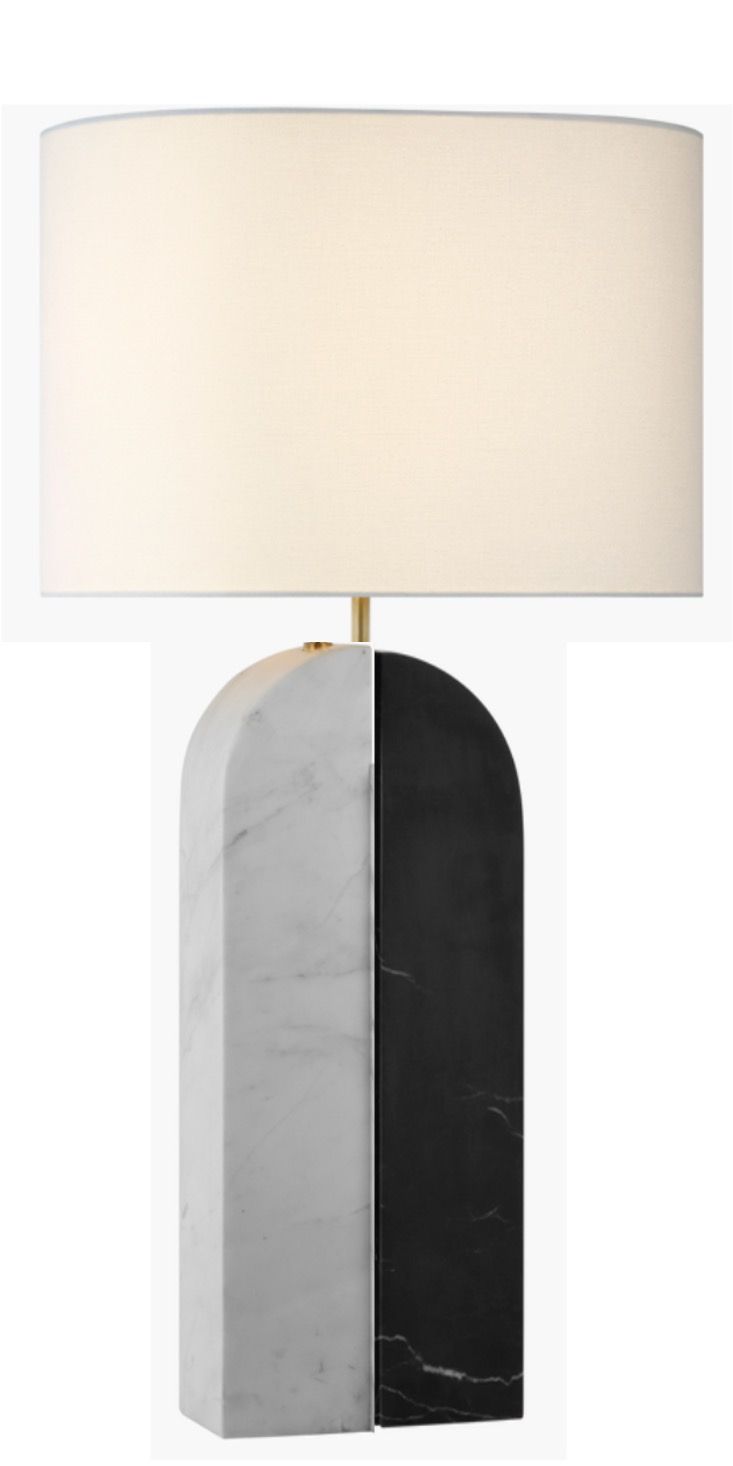 Split - Table Lamp - Black / White