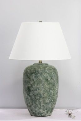 Verde - Table Lamp - Distressed Green