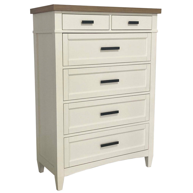Americana Modern Bedroom - 6 Drawer Chest - Cotton