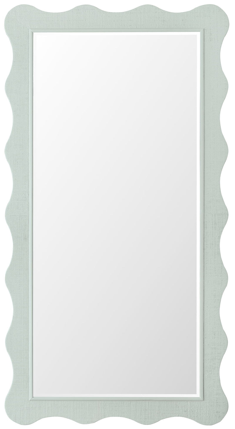 Commerce And Market - Waverly Leaner Mirror - Blue