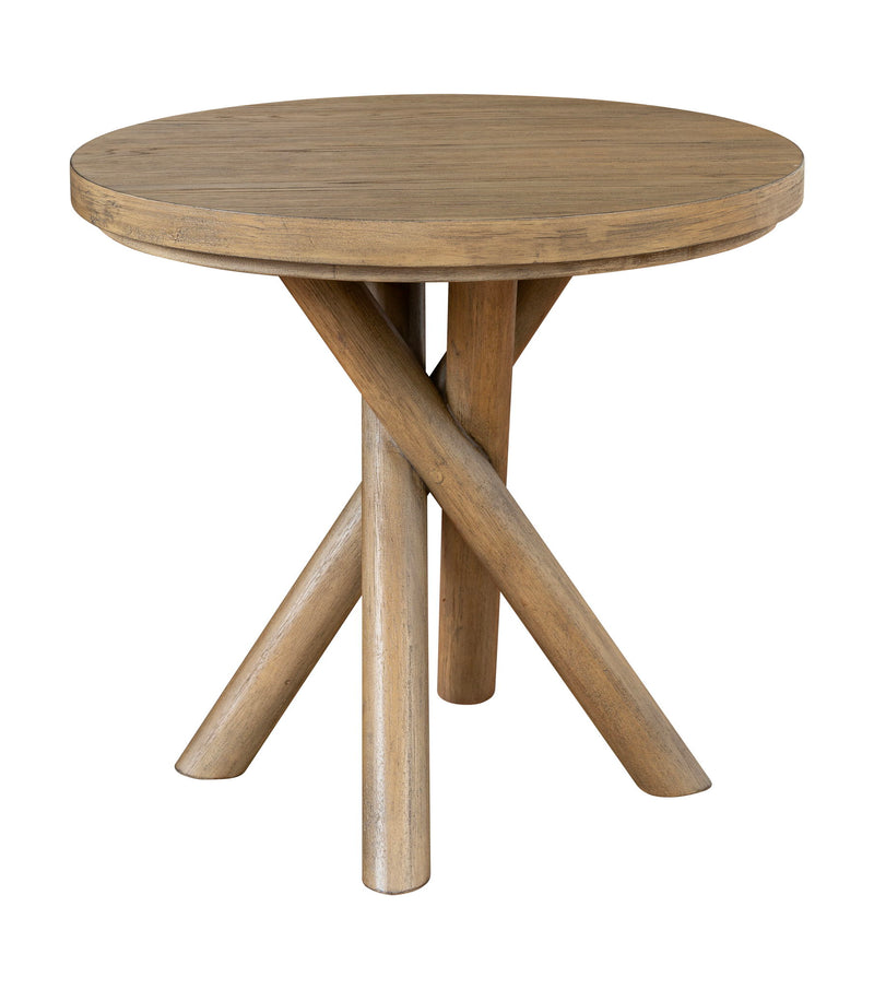 Larkin - End Table - Tobacco Oak