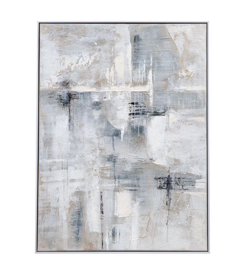 Gray Day Canvas Art - Gray