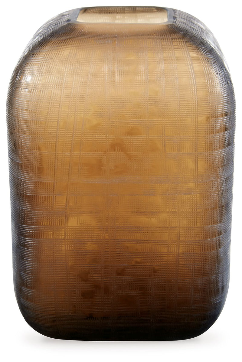 Capard - Indoor/Outdoor Vase - 11" - Brown