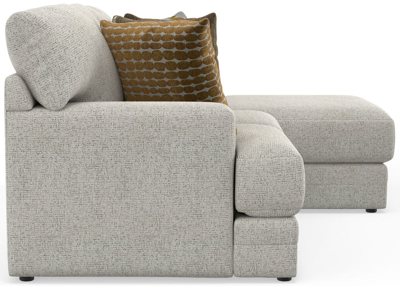 Tori - Sectional With Comfort Coil Seating And Accent Pillows Included