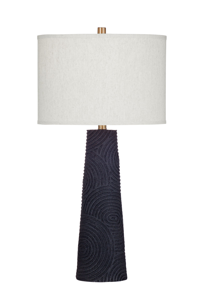 Merrick - Table Lamp - Black / White