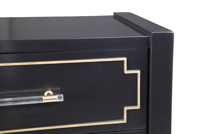 Lowery - Hall Chest - Black