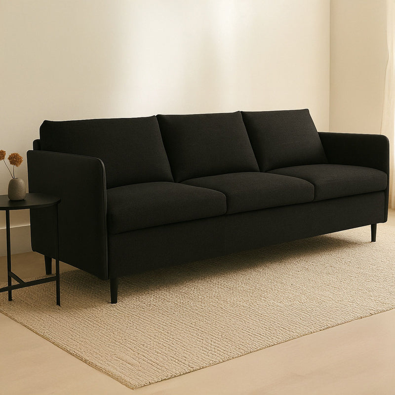 Teller - Sofa - Warm Black