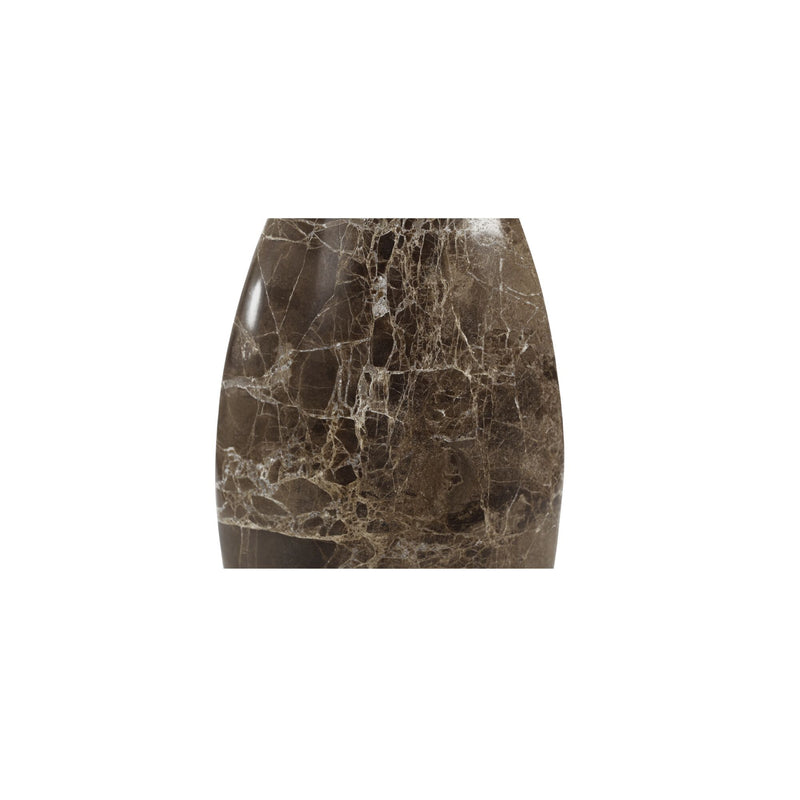 Boda - Sculpture Dark Emperador Marble - Brown