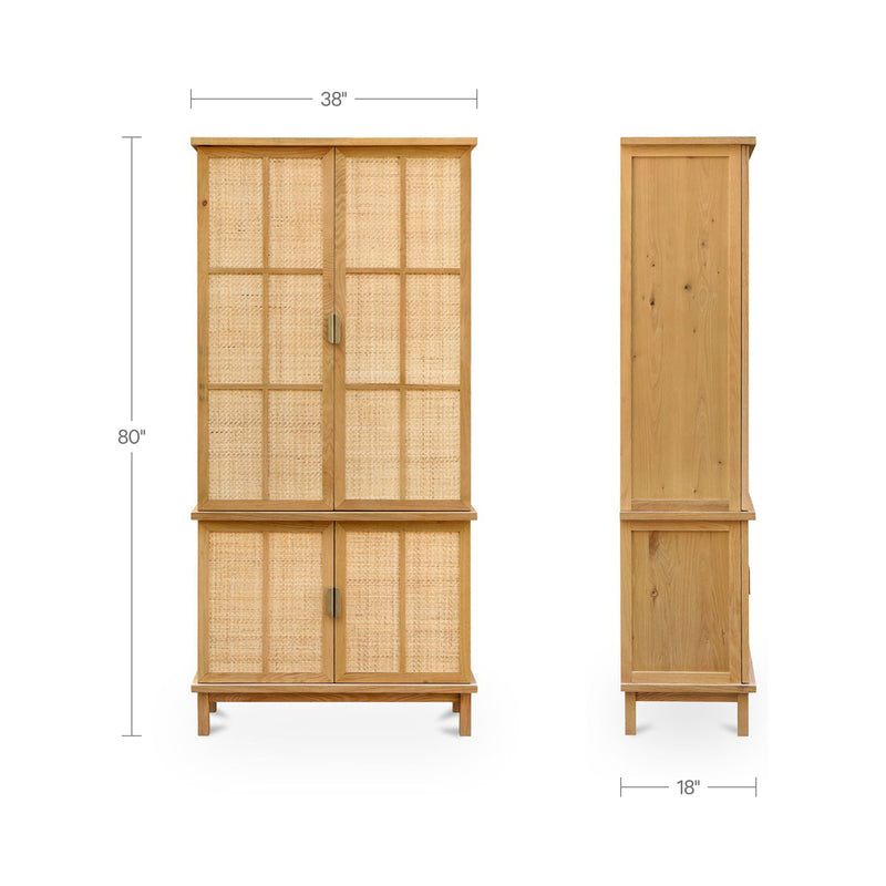 Seymour - Tall Cabinet - Natural