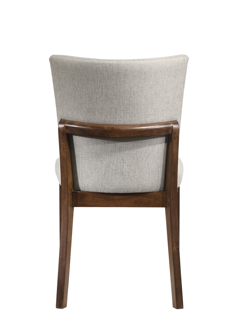 Salerno - Side Chair (Set of 2) - Gray / Brown