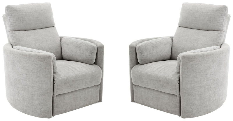 Radius - Power Swivel Glider Recliner (Set of 2)