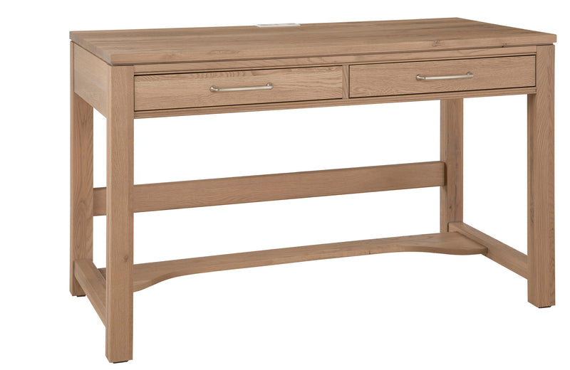 Tide & Timber - 2 Drawers Desk With Multi Charging Outlets