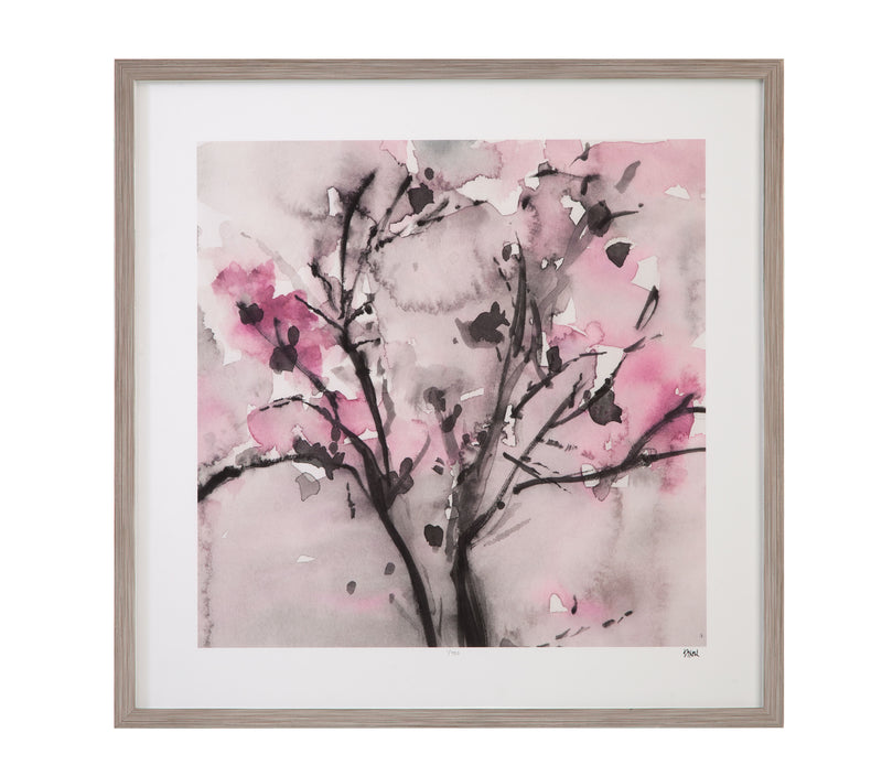 The Blossoms I Framed Print - Pink