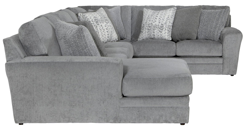 Glacier - Sectional With Included Accent Pillows