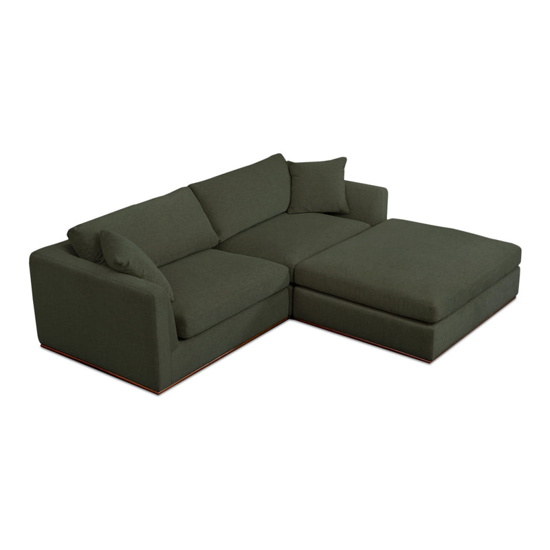 Rue - Nook Modular Sectional - Dark Green
