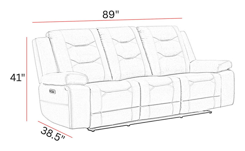 Caldwell - Power Reclining Sofa