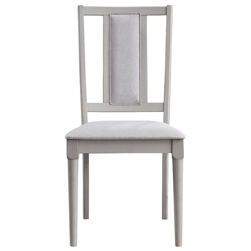Marta - Side Chair (Set of 2) - Beige Linen & Natural