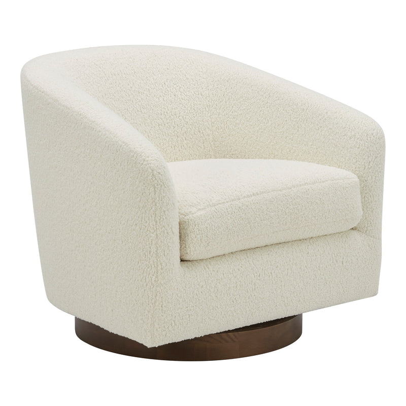 Oscy - Swivel Chair - White