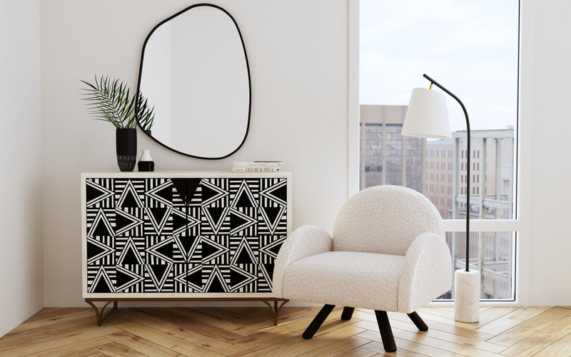 Martina - Hospitality Cabinet - Sandblasted White Wash