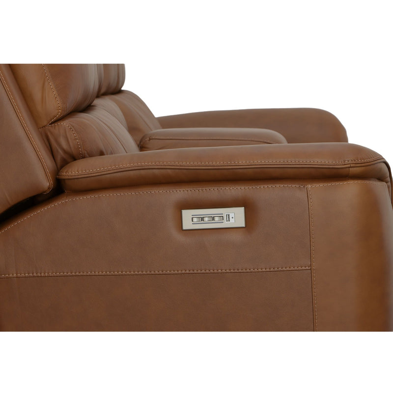 Henry - Power Reclining Loveseat With Console & Power Headrests & Lumbar