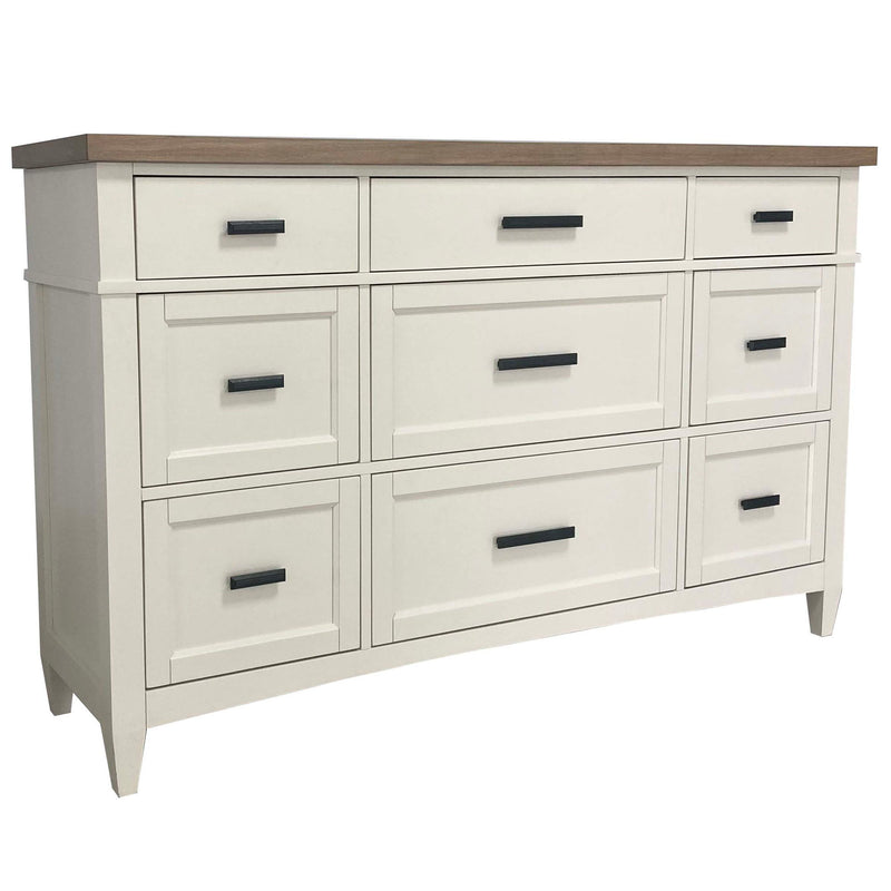 Americana Modern Bedroom - 9 Drawer Dresser - Cotton