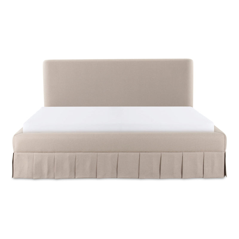 Maren - King Bed - Beige