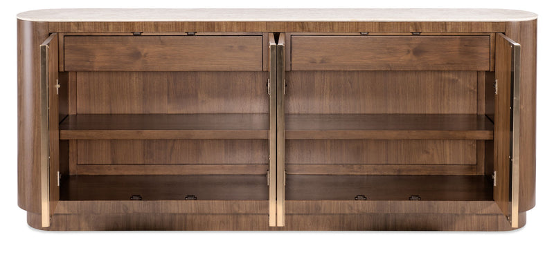 Eleana - Credenza - Medium Wood