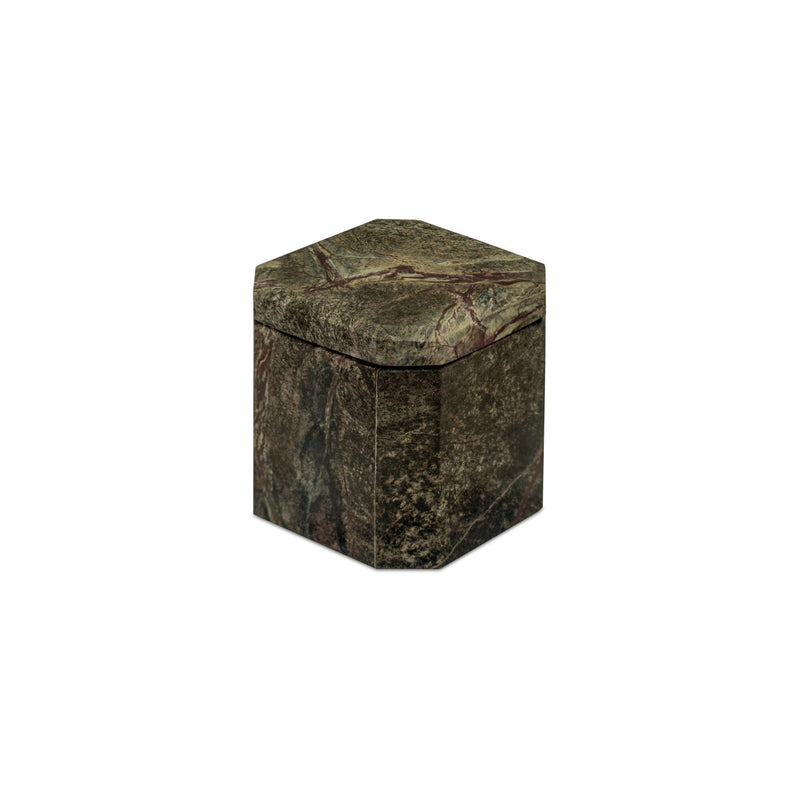 Forli - Marble Box - Rainforest Green