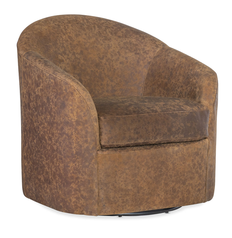 CC - Remi Swivel Chair - Light Brown