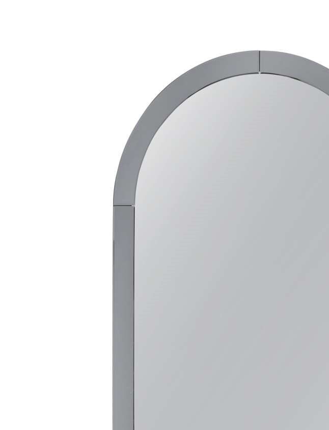 Tiger Eye - Floor Mirror - White