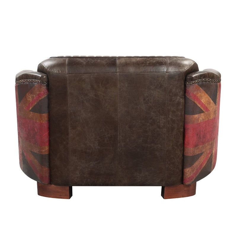 Brancaster - Loveseat - Antique Slate Top Grain Leather