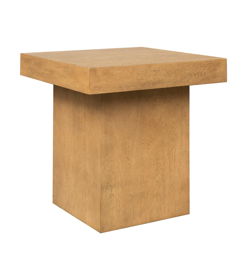 Padula - Large End Table - Light Oak