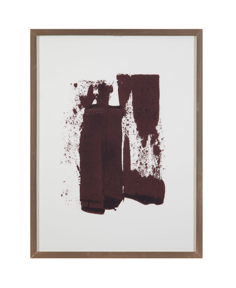 Monoliths - Contact Framed Print - Brown