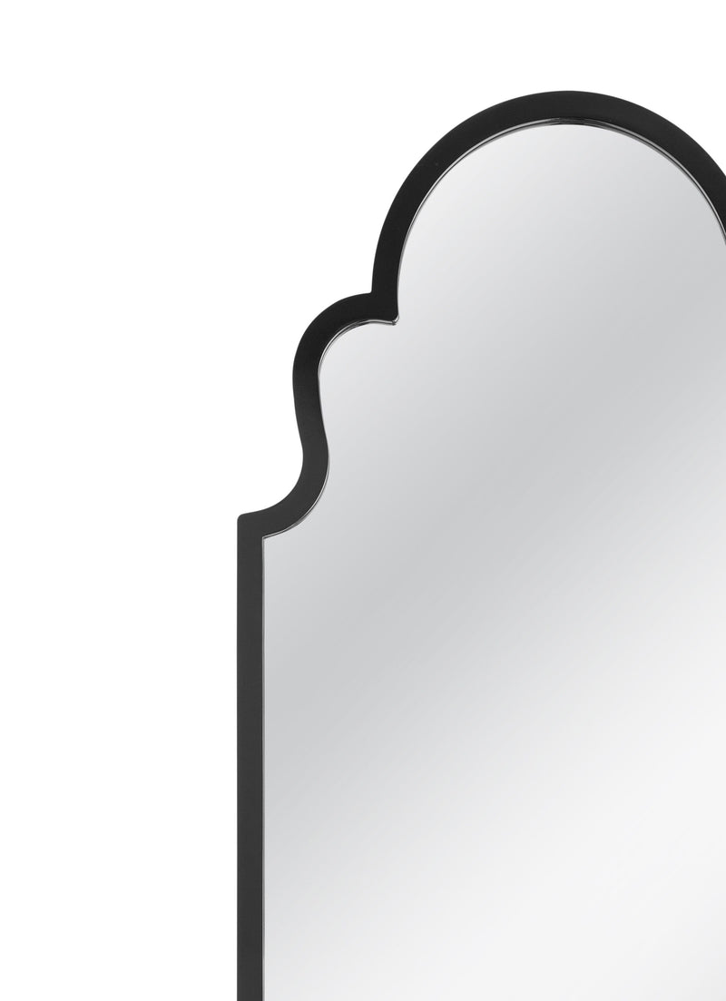 Elberta - Floor Mirror - Black