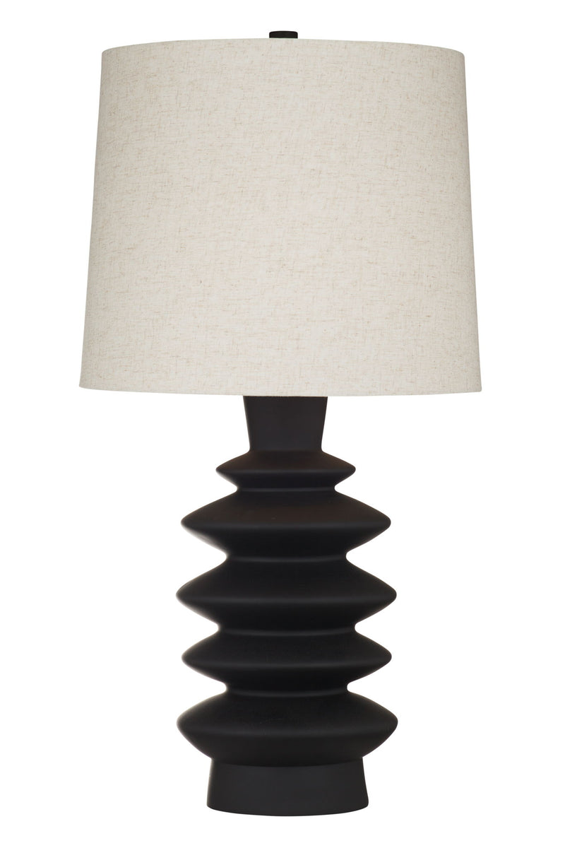 Andover - Table Lamp - Black / Beige